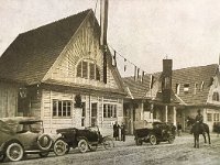 Zagrebački zbor, glavni ulaz, današnja Martićeva ulica oko 1925. godine